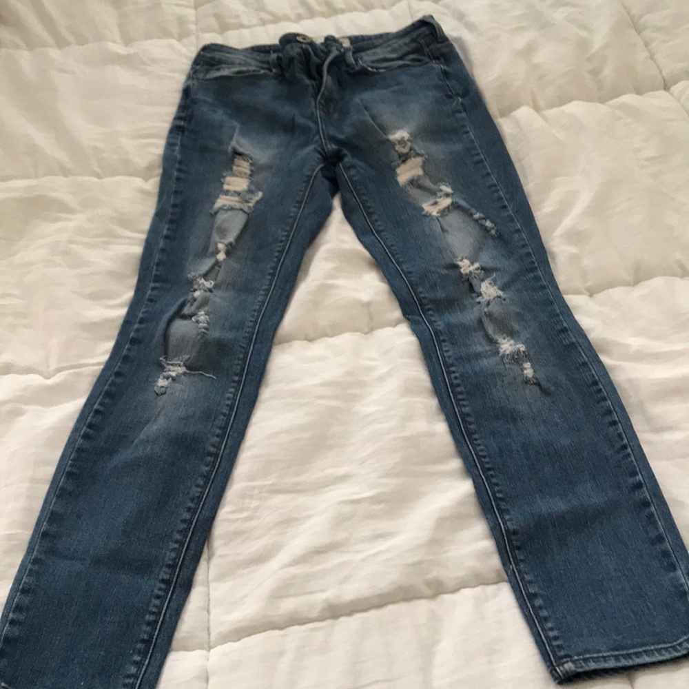 Bullhead Denim Co. High Rise Skinniest Size 9